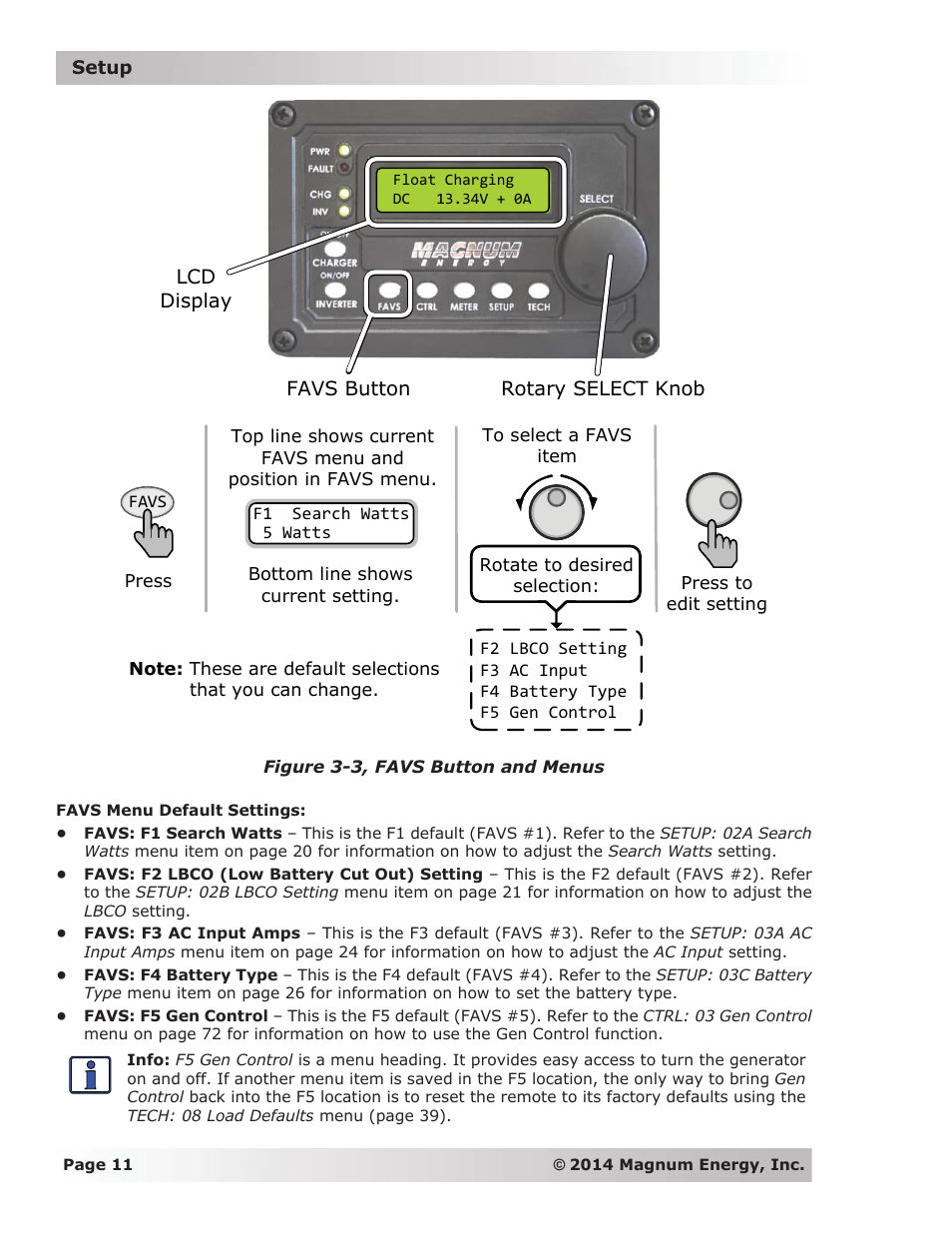 Magnum Energy ME-ARC Remote User Manual | Page 18 / 139