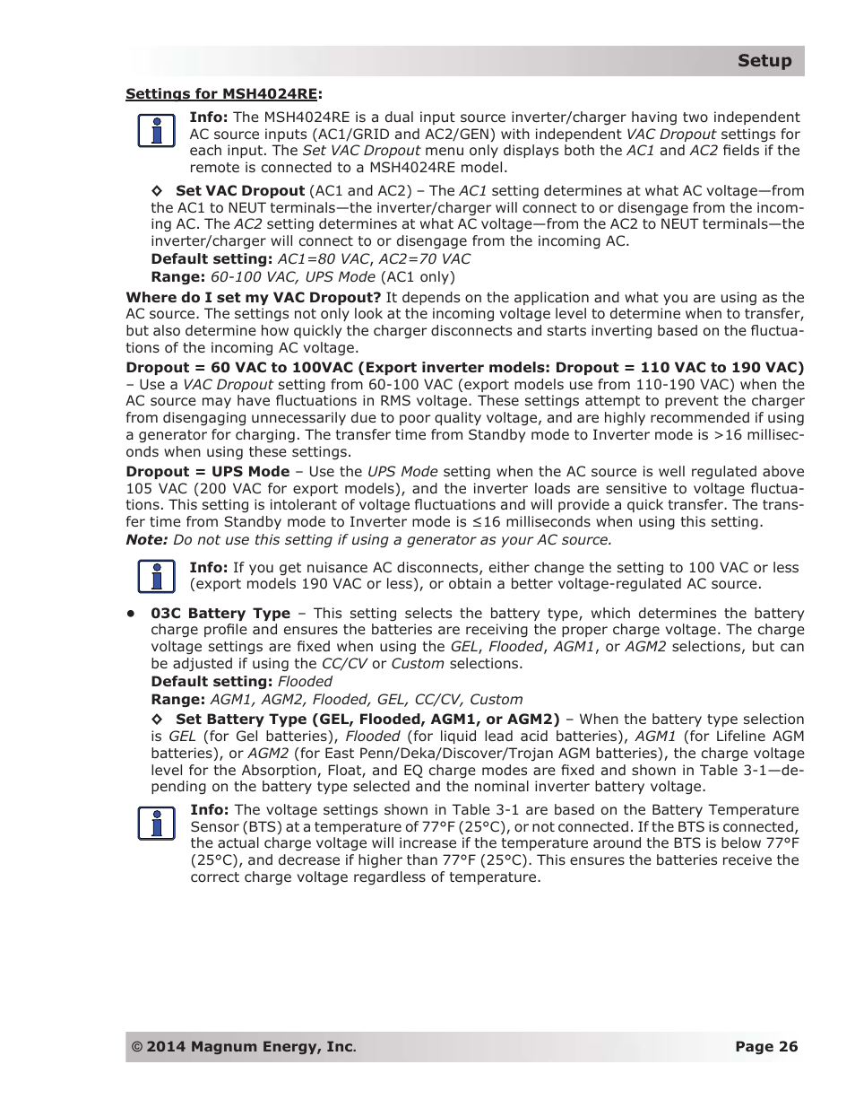 Magnum Energy ME-ARC Remote User Manual | Page 33 / 139