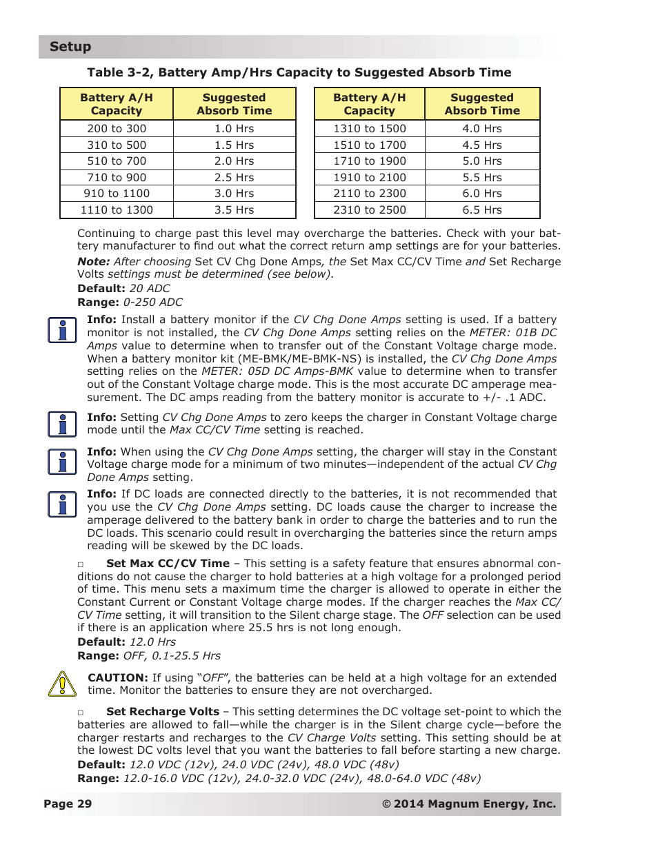 Magnum Energy ME-ARC Remote User Manual | Page 36 / 139