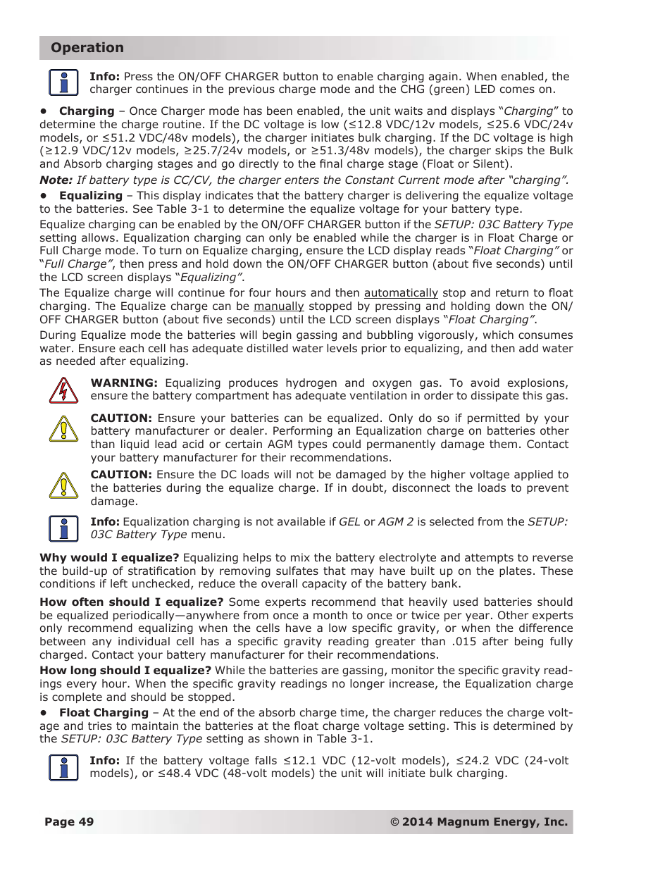 Magnum Energy ME-ARC Remote User Manual | Page 56 / 139