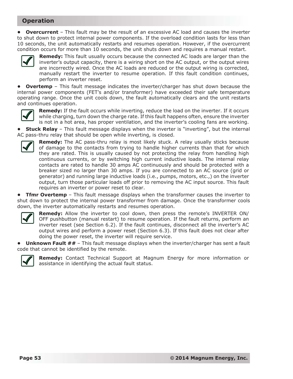 Magnum Energy ME-ARC Remote User Manual | Page 60 / 139