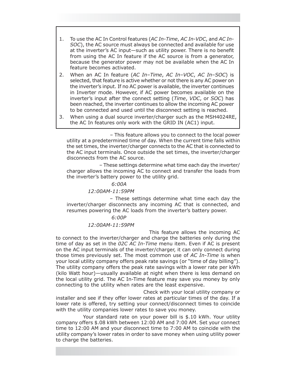 0 setup | Magnum Energy ME-ARC Remote User Manual | Page 31 / 107