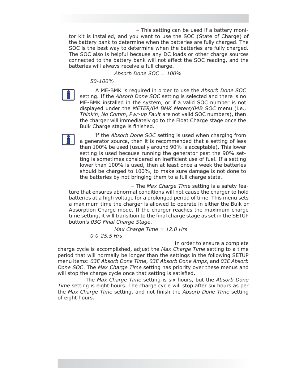 0 setup | Magnum Energy ME-ARC Remote User Manual | Page 41 / 107