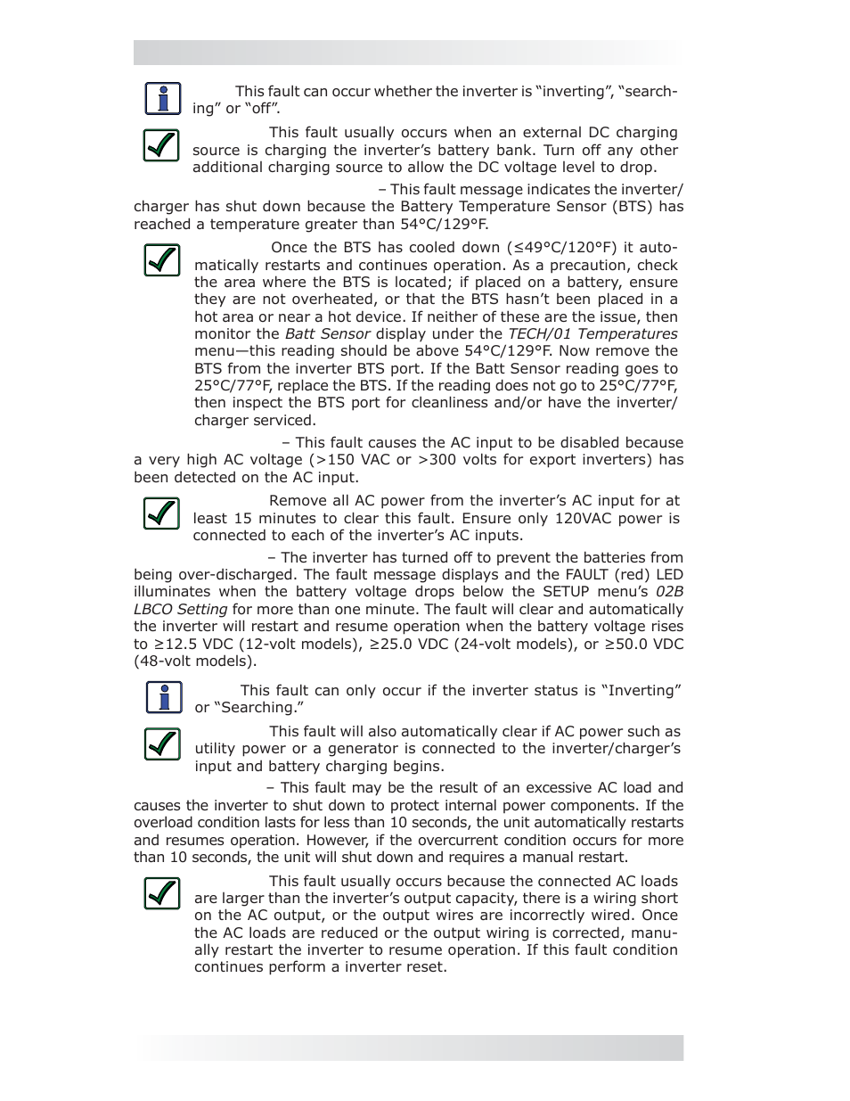 0 operation | Magnum Energy ME-ARC Remote User Manual | Page 64 / 107