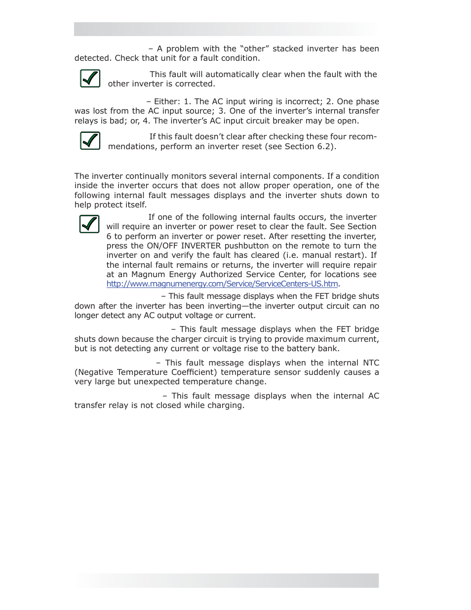 0 operation | Magnum Energy ME-ARC Remote User Manual | Page 66 / 107