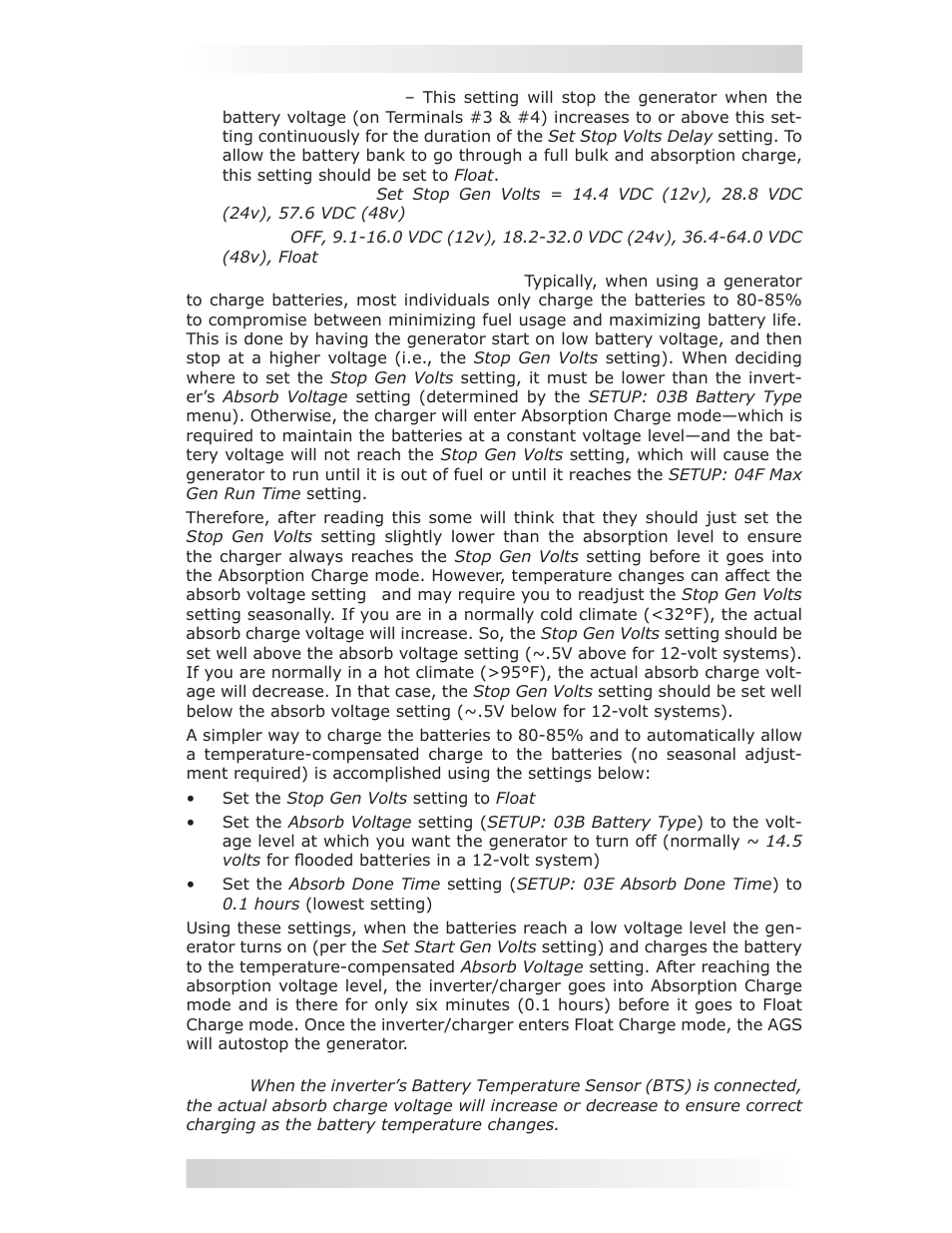 0 using an ags module | Magnum Energy ME-ARC Remote User Manual | Page 73 / 107