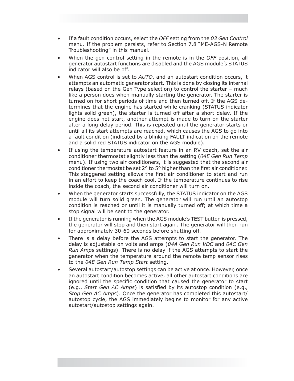 0 using an ags module | Magnum Energy ME-ARC Remote User Manual | Page 95 / 107