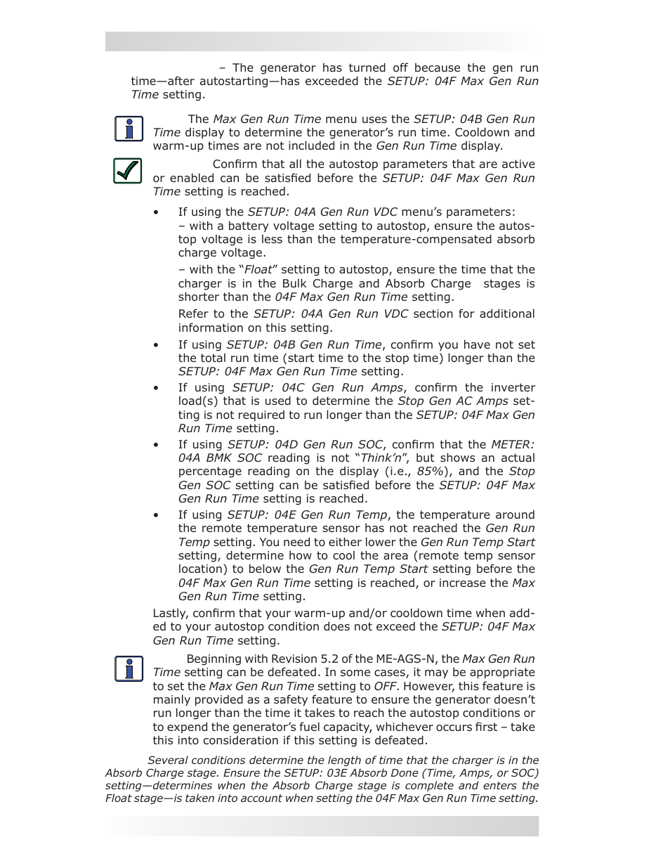 0 using an ags module | Magnum Energy ME-ARC Remote User Manual | Page 98 / 107