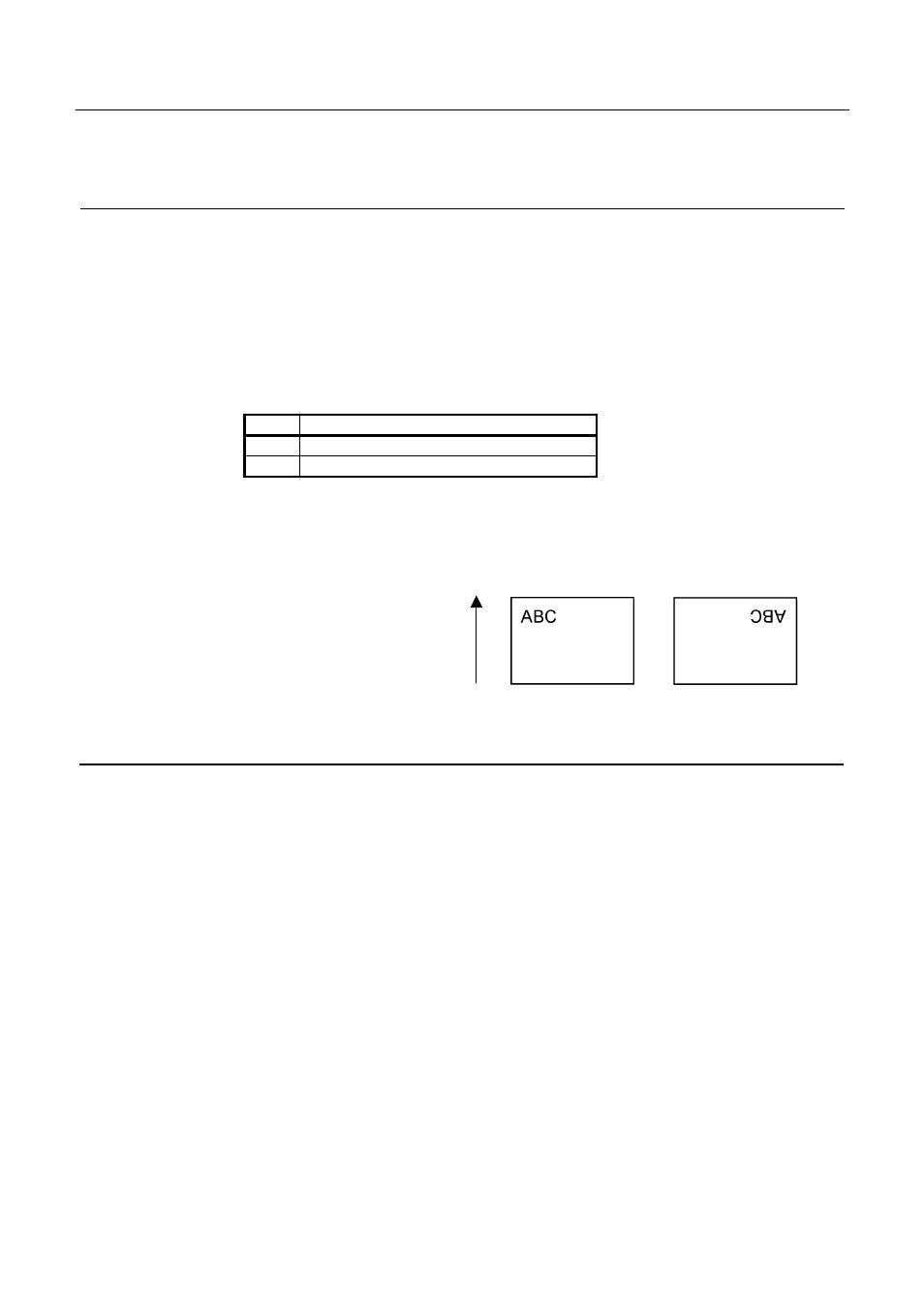 Esc "{ " n, Esc " ⁄ " n "data" cr or lf | Citizen Systems iDP3423 User Manual | Page 123 / 174