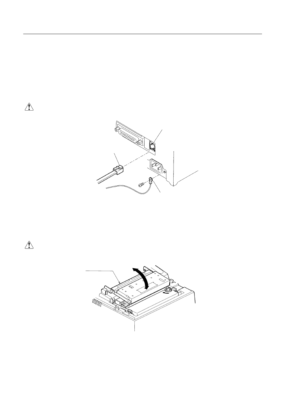 4 anschluß des schubladenausschubsteckers | Citizen Systems iDP3423 User Manual | Page 157 / 174