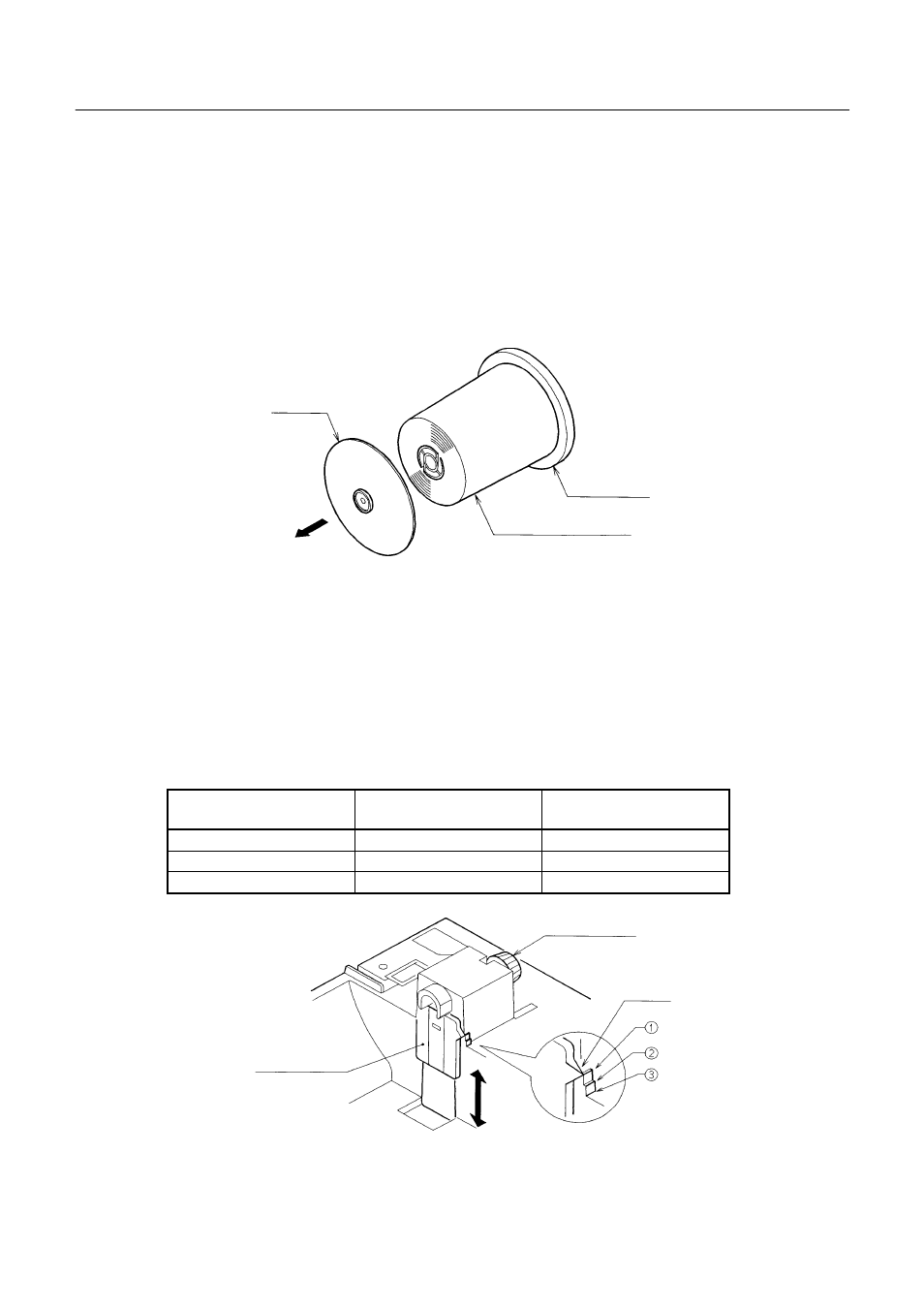 3 herausnehmen der vollen papierrolle (idp3423), 8 ausrichten des papierrestsensors | Citizen Systems iDP3423 User Manual | Page 162 / 174