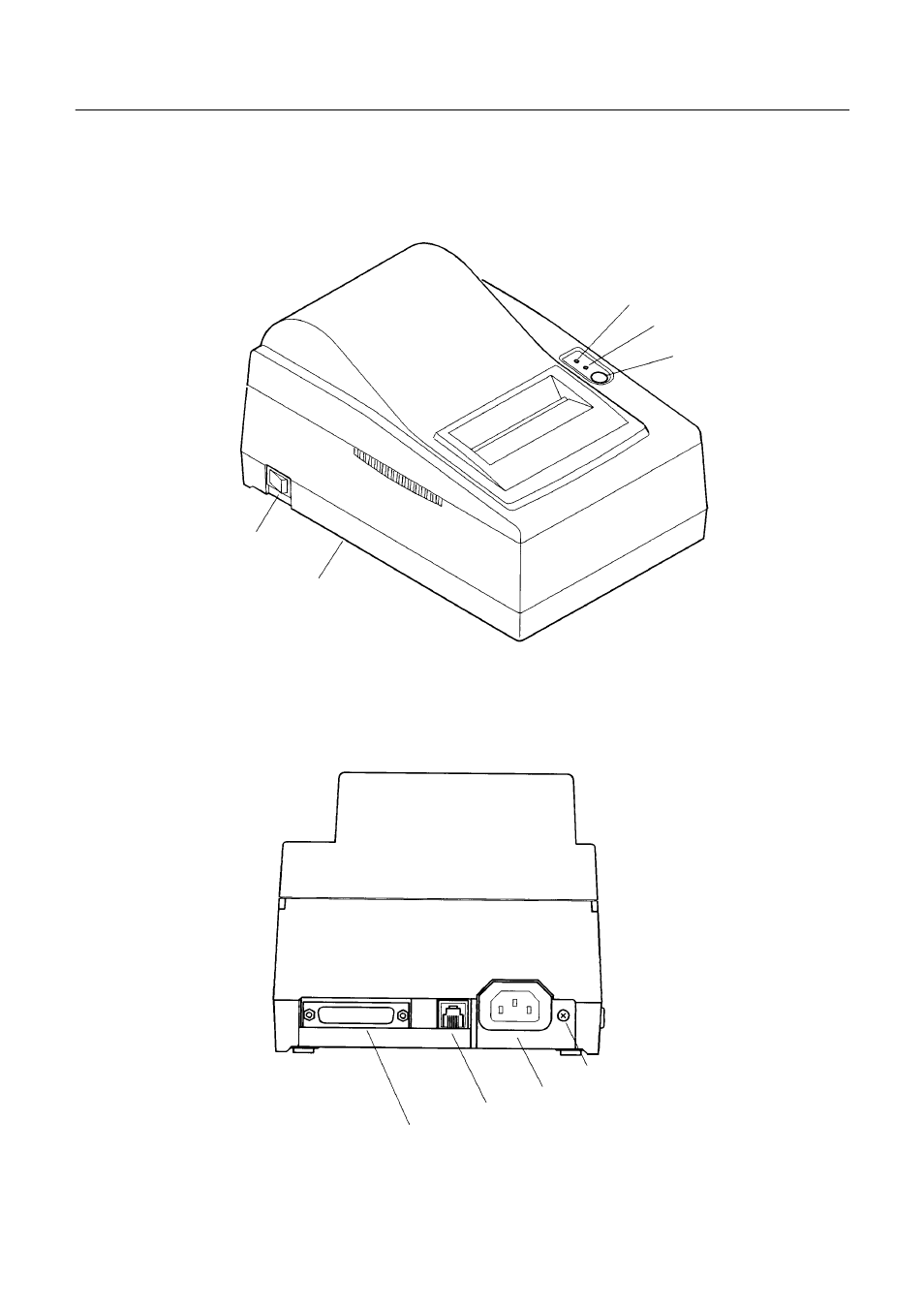 Outer appearance and component parts, 1 idp3420 | Citizen Systems iDP3423 User Manual | Page 21 / 174