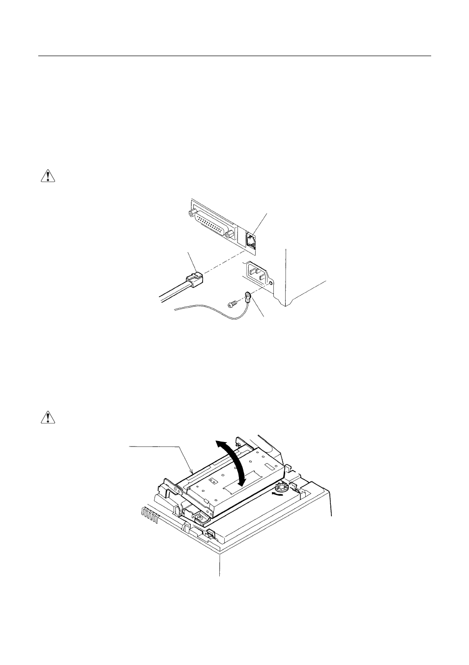 4 connecting the drawer kick-out connector, 5 opening/closing the auto cutter (idp3421/3423) | Citizen Systems iDP3423 User Manual | Page 27 / 174