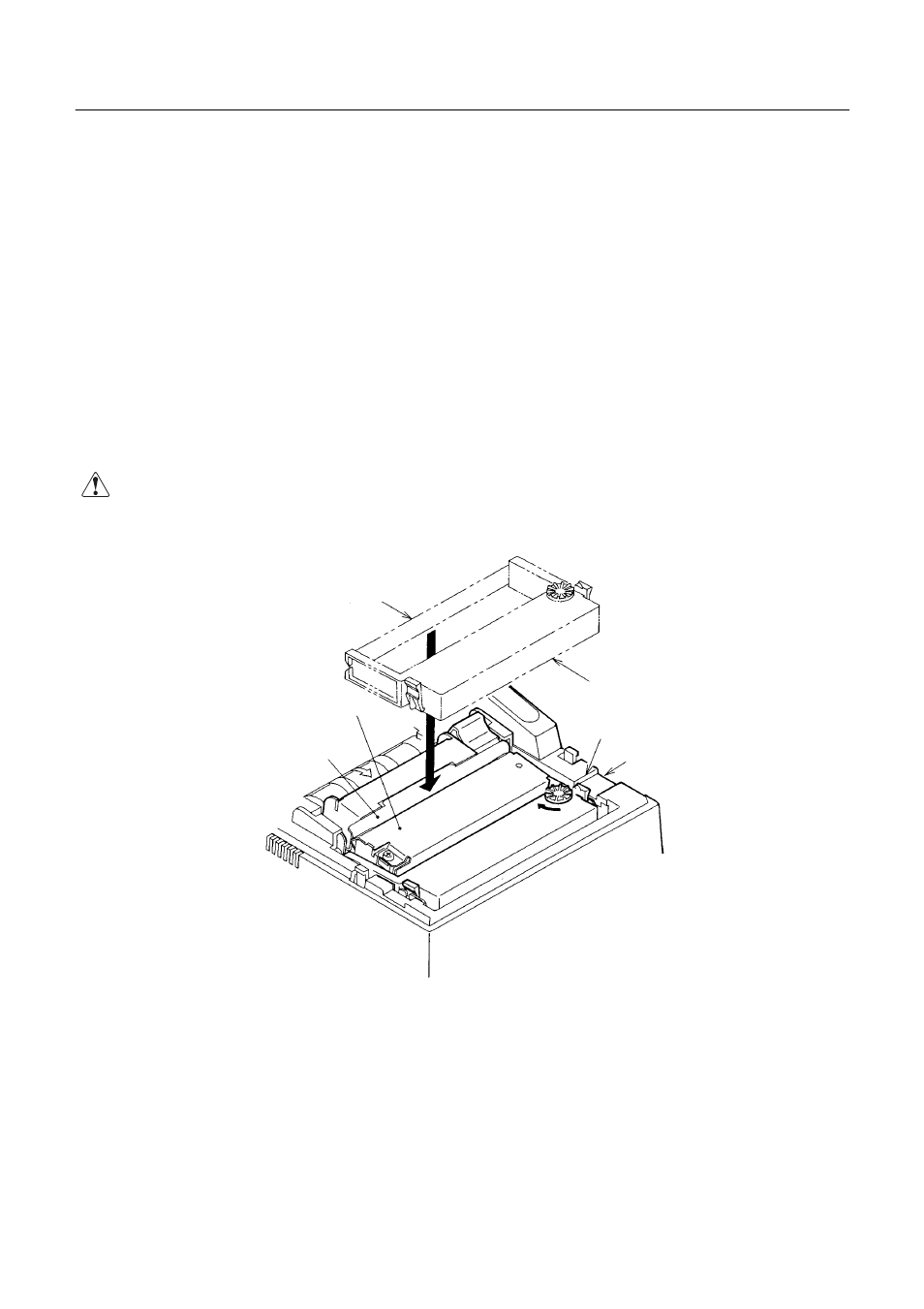 6 setting the cassette ribbon | Citizen Systems iDP3423 User Manual | Page 28 / 174