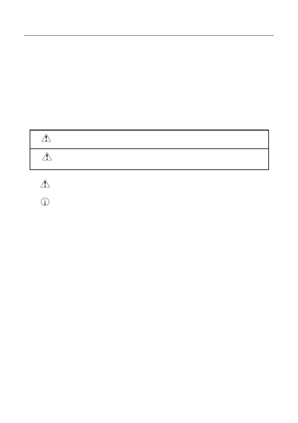 Safety precautions ----- be sure to observe, Warning, Caution | Citizen Systems iDP3423 User Manual | Page 8 / 174