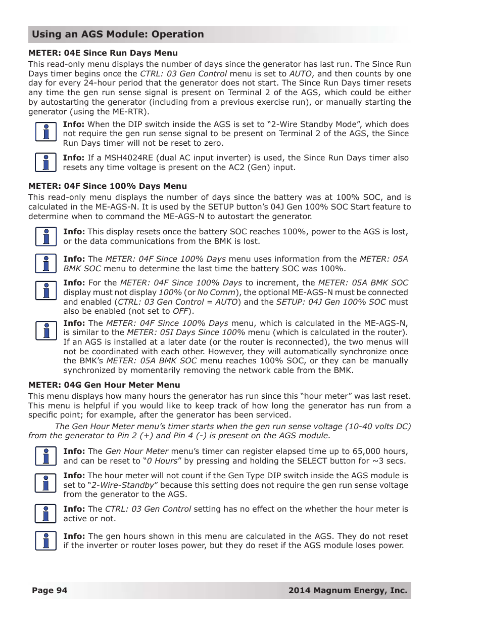 Magnum Energy ME-RTR Router User Manual | Page 102 / 135