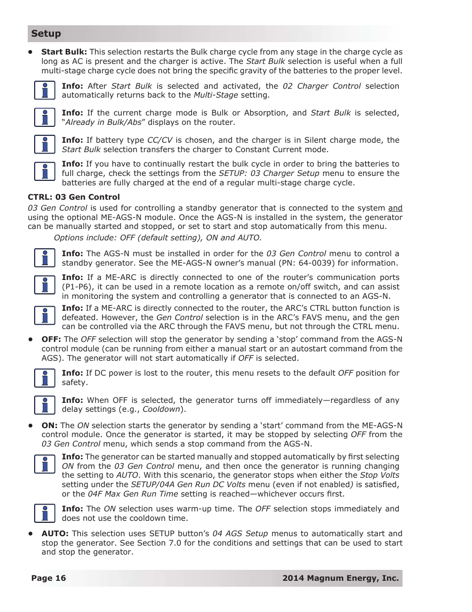 Magnum Energy ME-RTR Router User Manual | Page 24 / 135