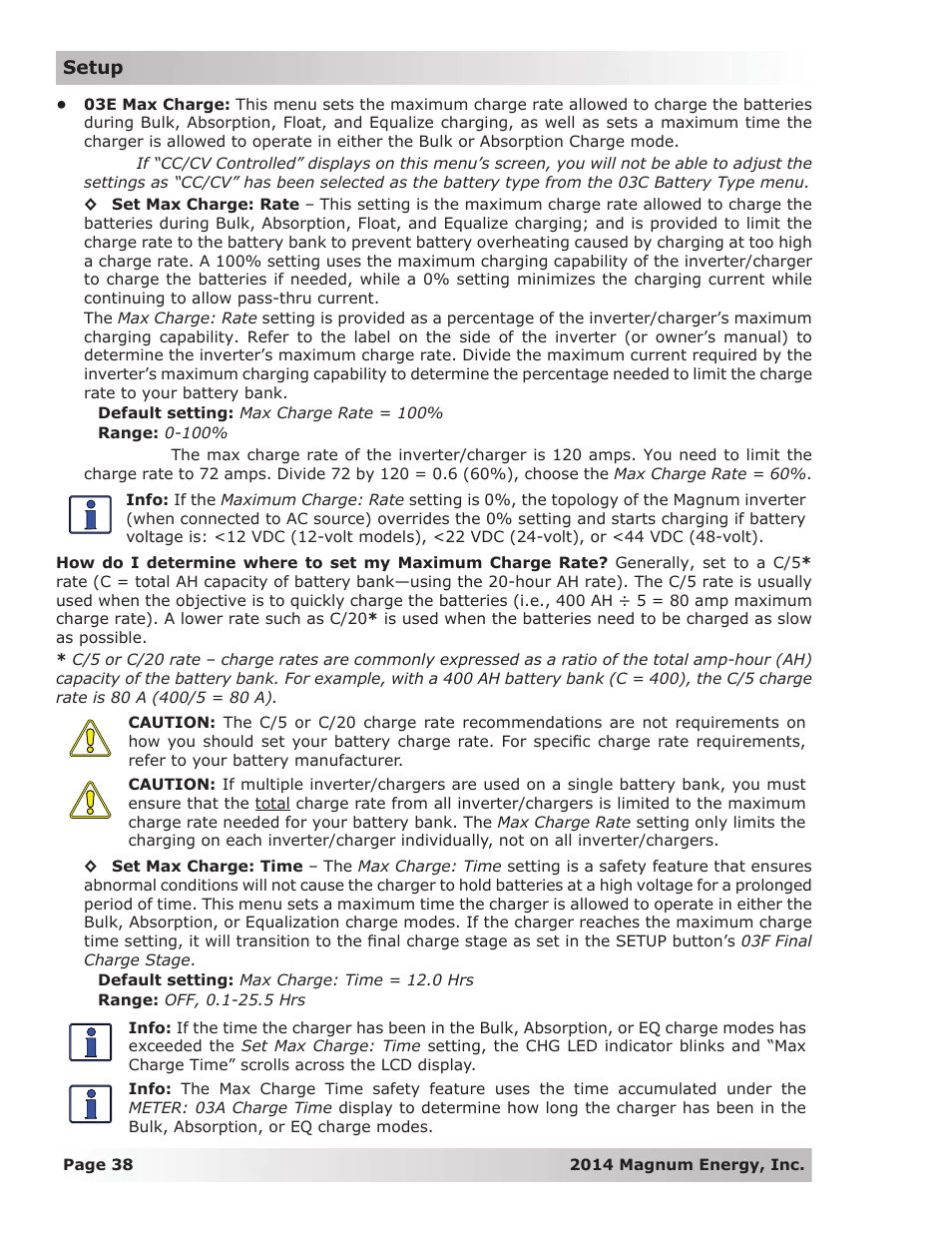 Magnum Energy ME-RTR Router User Manual | Page 46 / 135