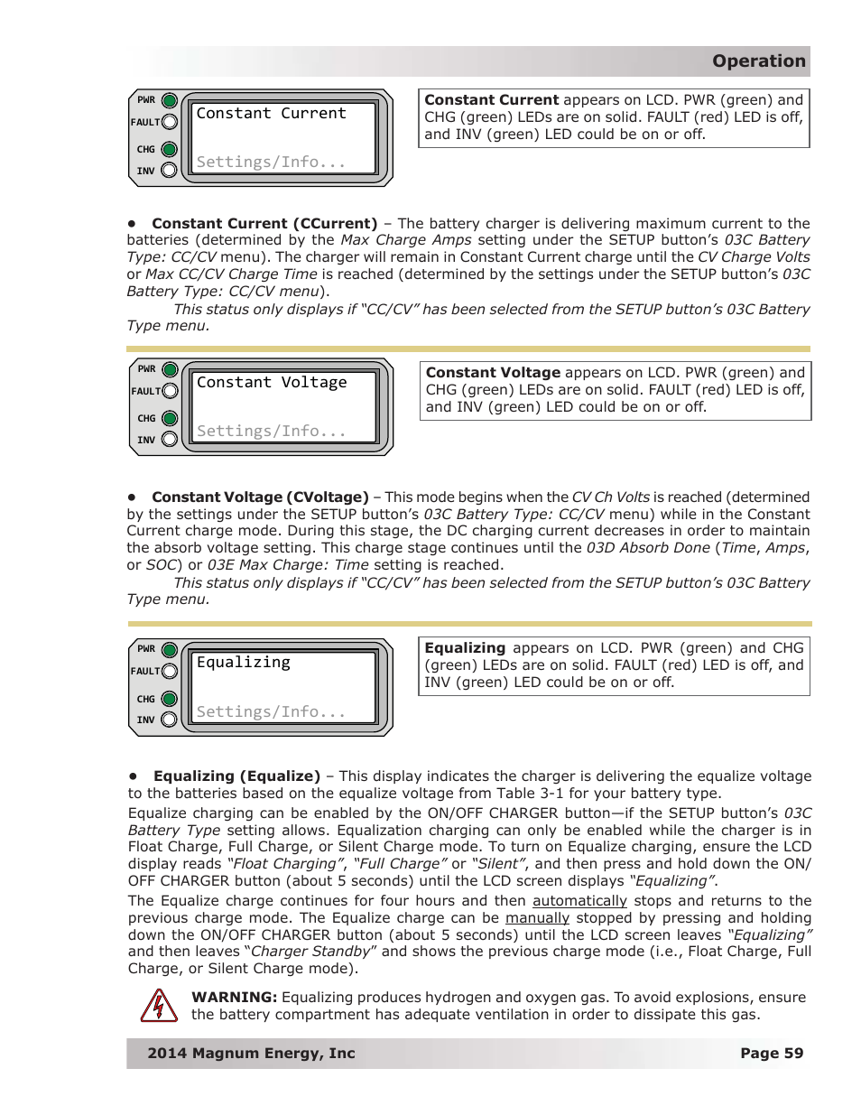 Magnum Energy ME-RTR Router User Manual | Page 67 / 135