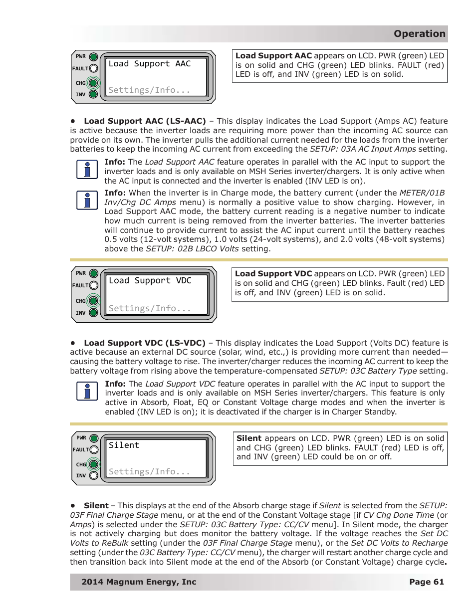 Magnum Energy ME-RTR Router User Manual | Page 69 / 135