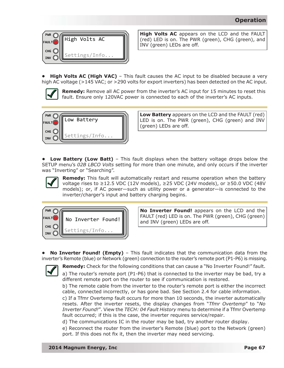 Magnum Energy ME-RTR Router User Manual | Page 75 / 135