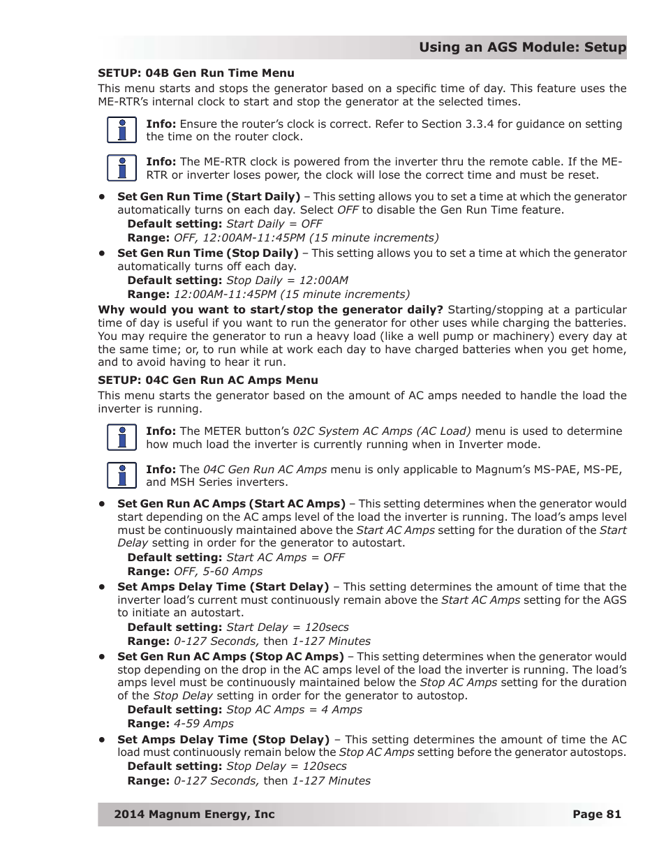 Magnum Energy ME-RTR Router User Manual | Page 89 / 135