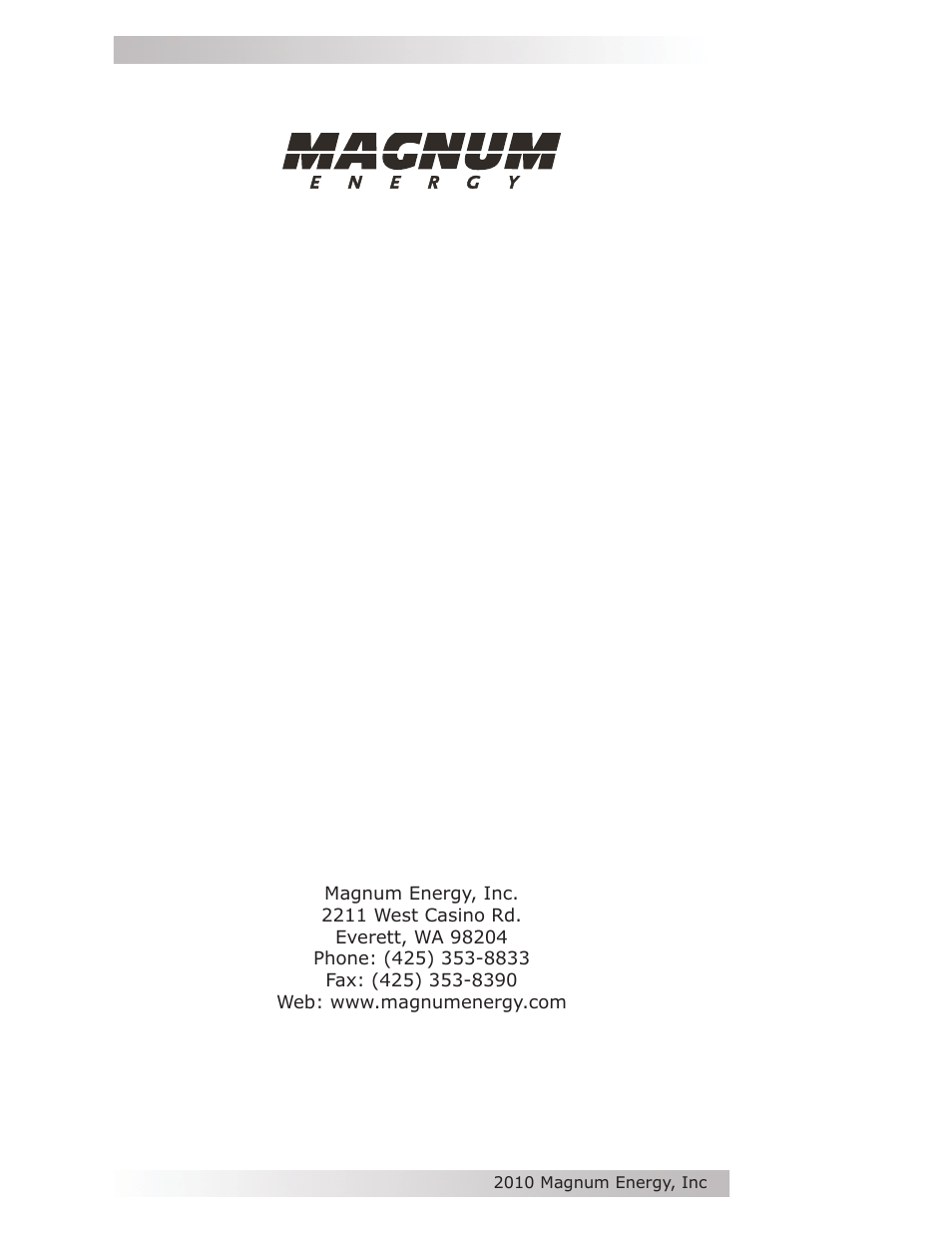 Magnum Energy MM-R Remote User Manual | Page 16 / 16