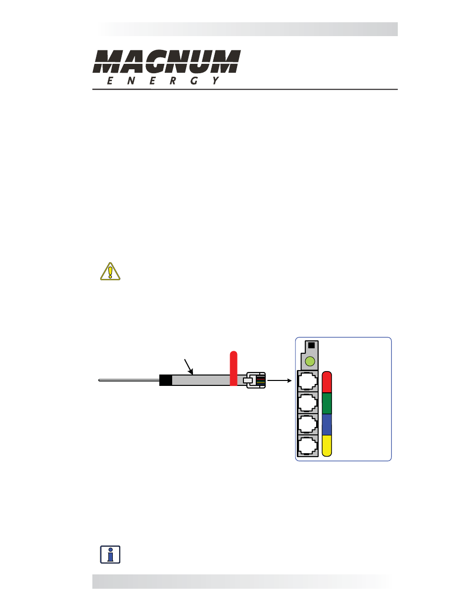 Magnum Energy DC Load Disconnect (ME-DCLD) User Manual | 2 pages