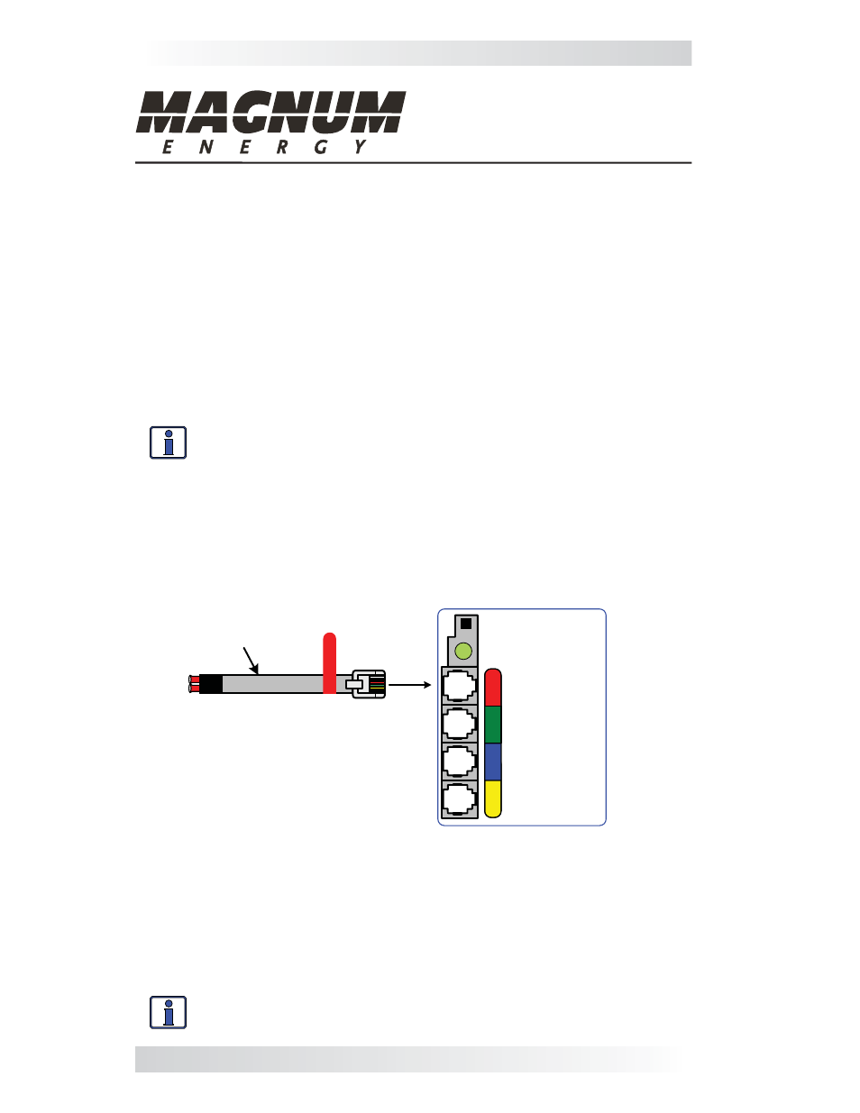 Magnum Energy Remote Switch Adapters ME-RSA-M User Manual | 2 pages