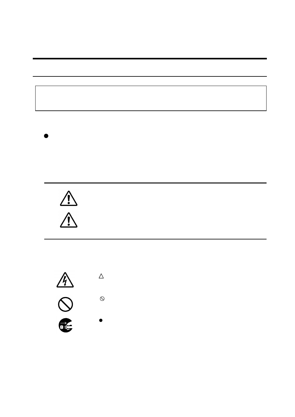 Chapter, Safety precautions, L safety signs | Citizen Systems Citizen CLP 8301 CLP-8301 User Manual | Page 13 / 80