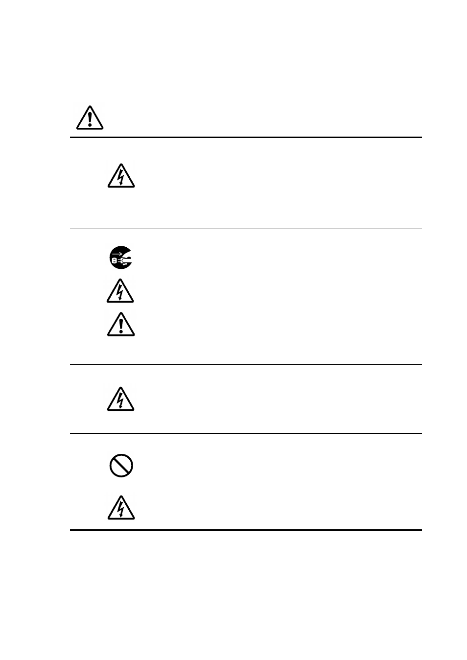 Caution | Citizen Systems Citizen CLP 8301 CLP-8301 User Manual | Page 16 / 80