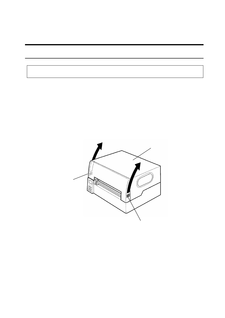 Chapter, Names and functions of printer parts, 1 printer main body | Citizen Systems Citizen CLP 8301 CLP-8301 User Manual | Page 19 / 80