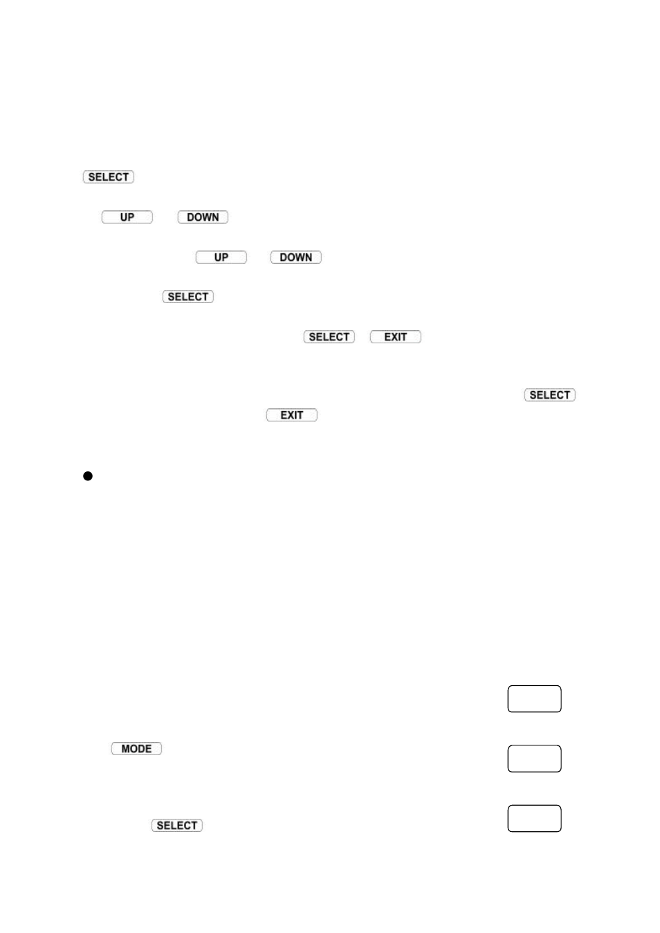 5 changing menu values, Example: changing the print density | Citizen Systems Citizen CLP 8301 CLP-8301 User Manual | Page 48 / 80