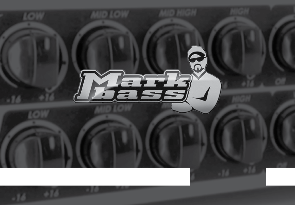 Markbass MB 1000 User Manual | 8 pages