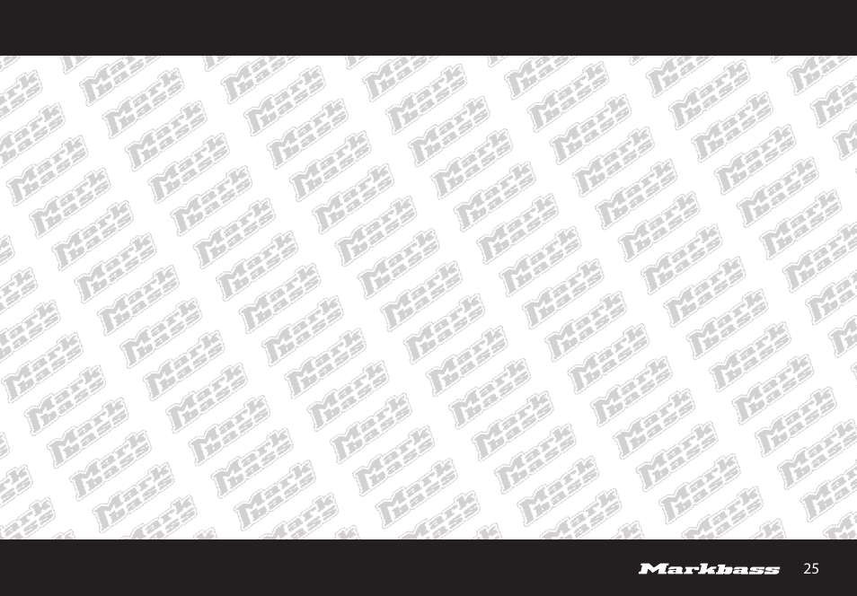 Markbass TA 503 User Manual | Page 25 / 28