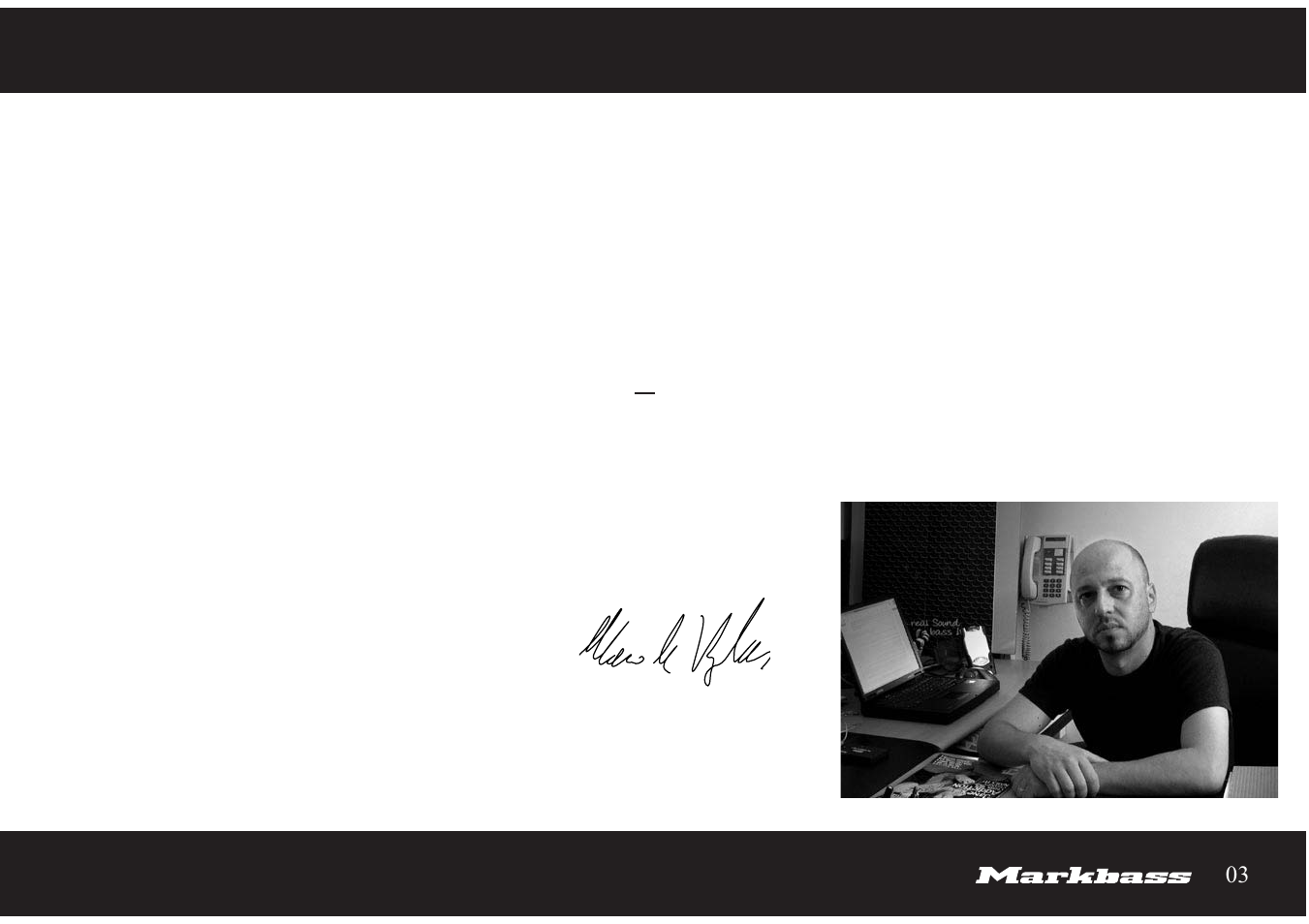 Markbass - italy, Marco de virgiliis | Markbass R 500 User Manual | Page 3 / 12