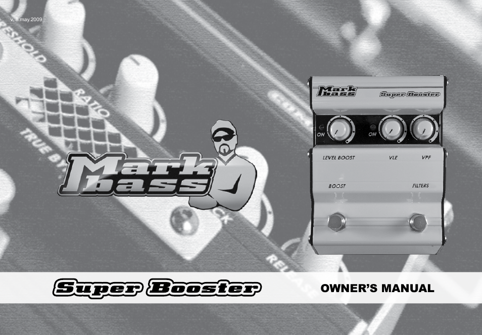 Markbass Super Booster User Manual | 8 pages