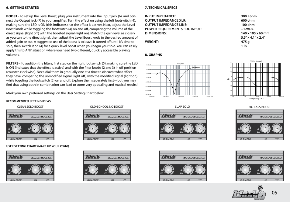 Markbass Super Booster User Manual | Page 7 / 8