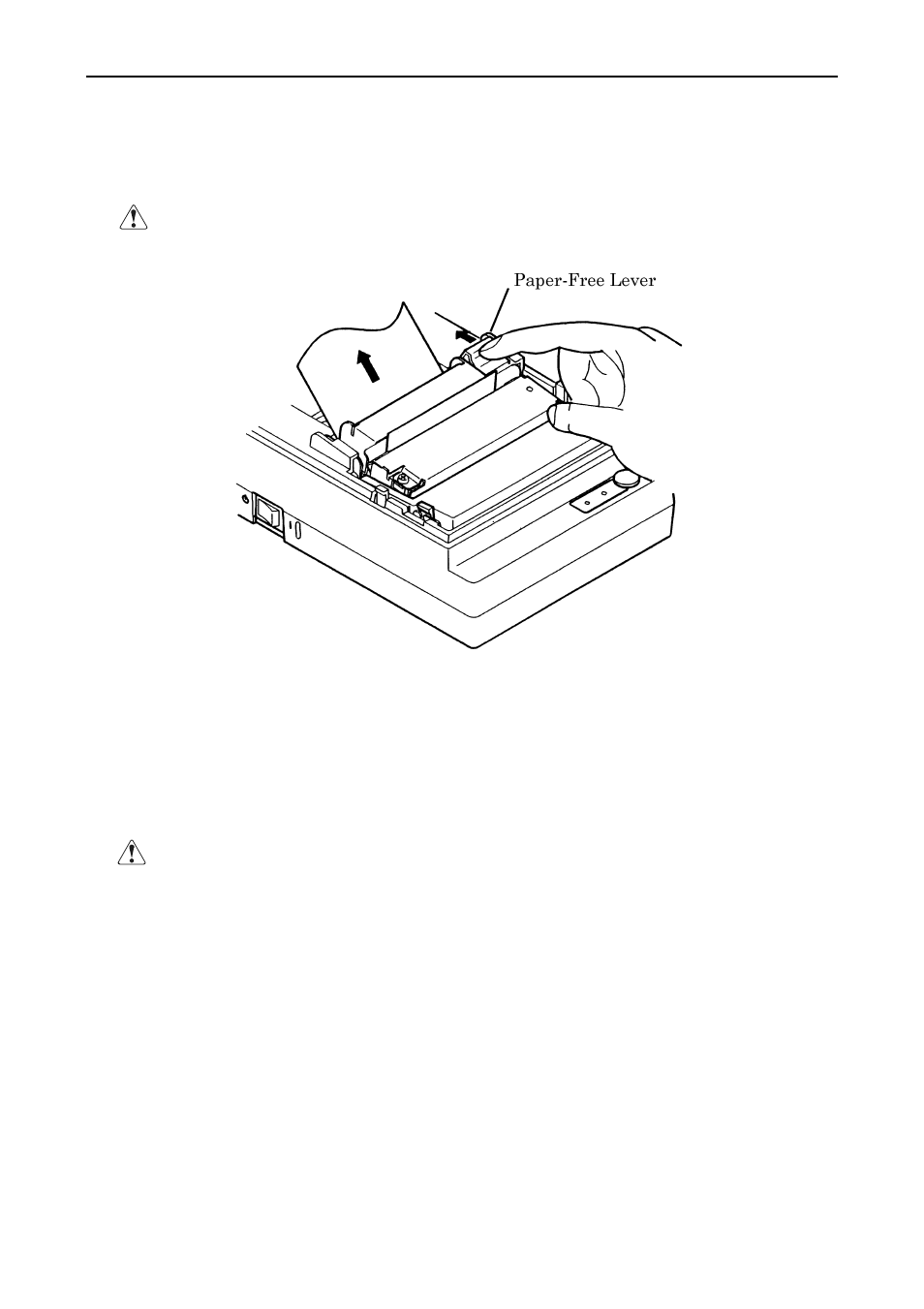 6 how to remove remaining paper roll, 7 removing paper jam | CITIZEN iDP3410 User Manual | Page 25 / 156