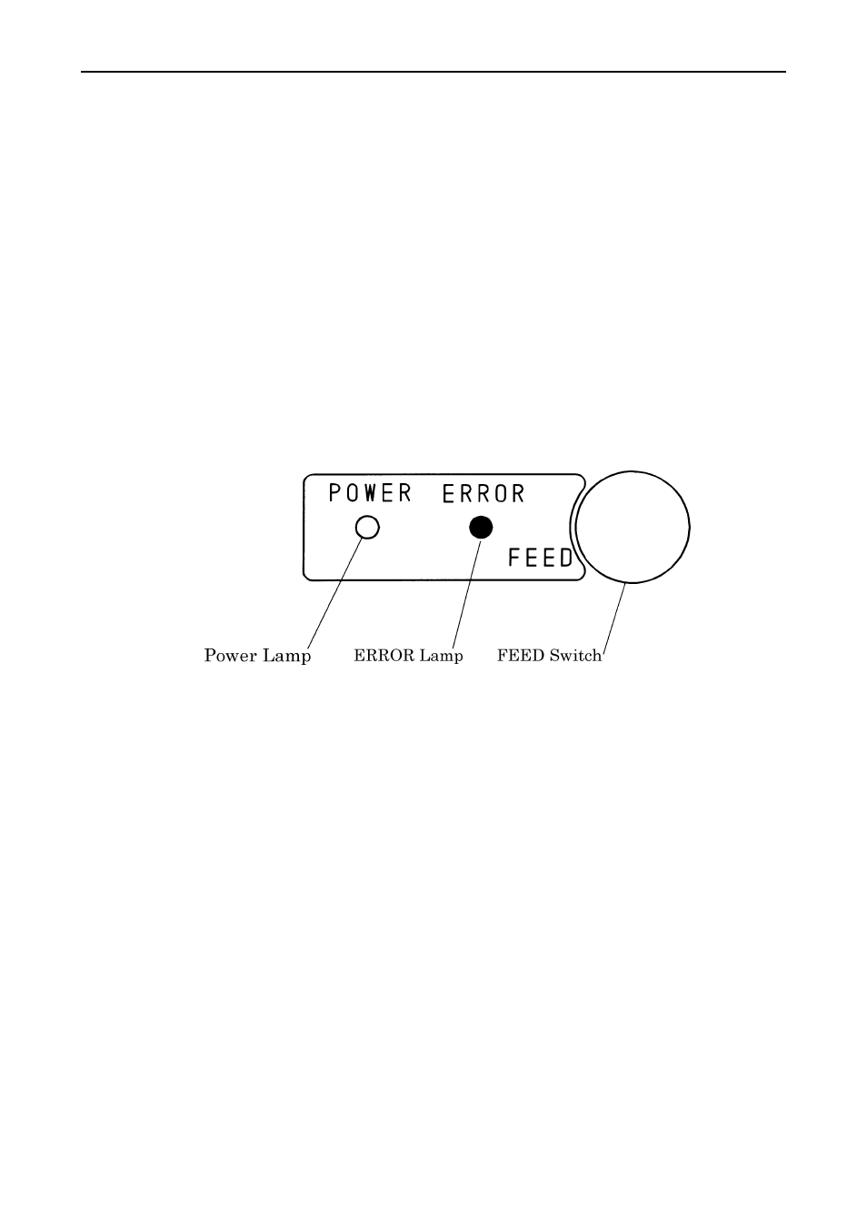 8 operation panel and display of error | CITIZEN iDP3410 User Manual | Page 26 / 156