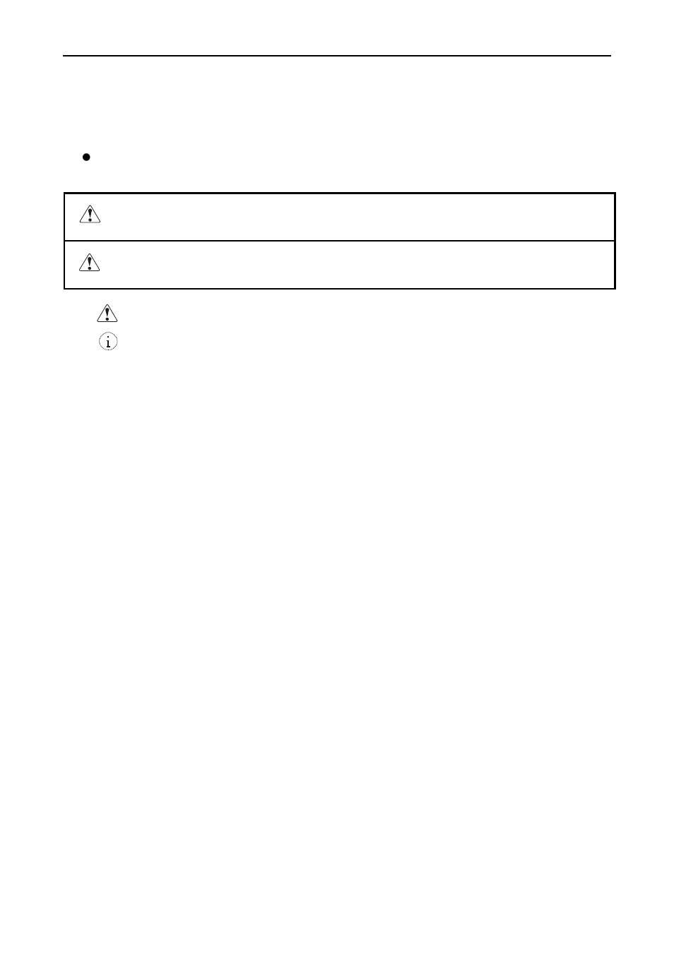 Safety precautions ----- be sure to observe, Warning, Caution | CITIZEN iDP3410 User Manual | Page 7 / 156