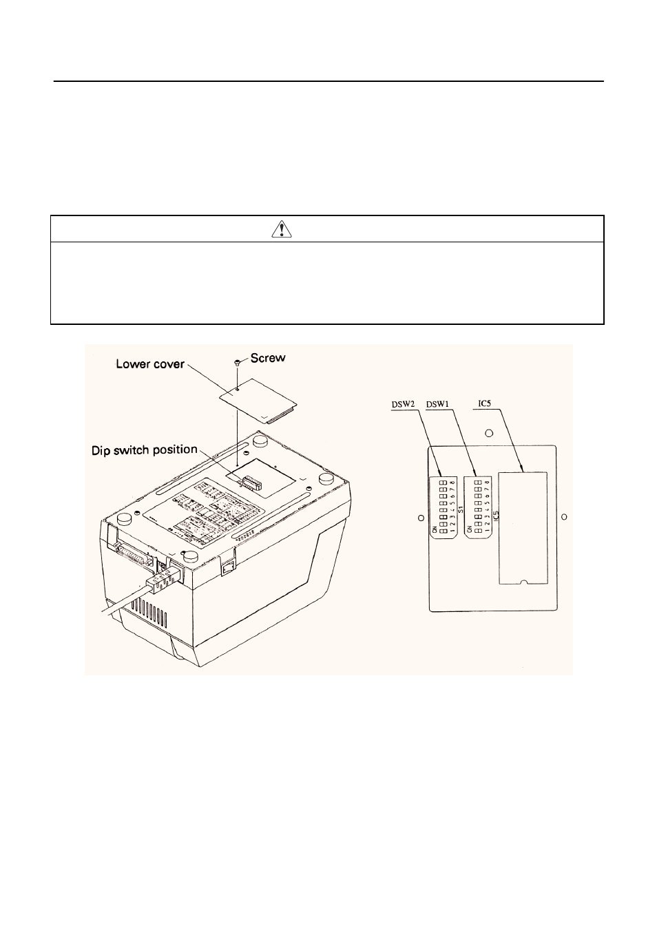 Dip switch settlngs | Citizen Systems CBM-253 User Manual | Page 44 / 122