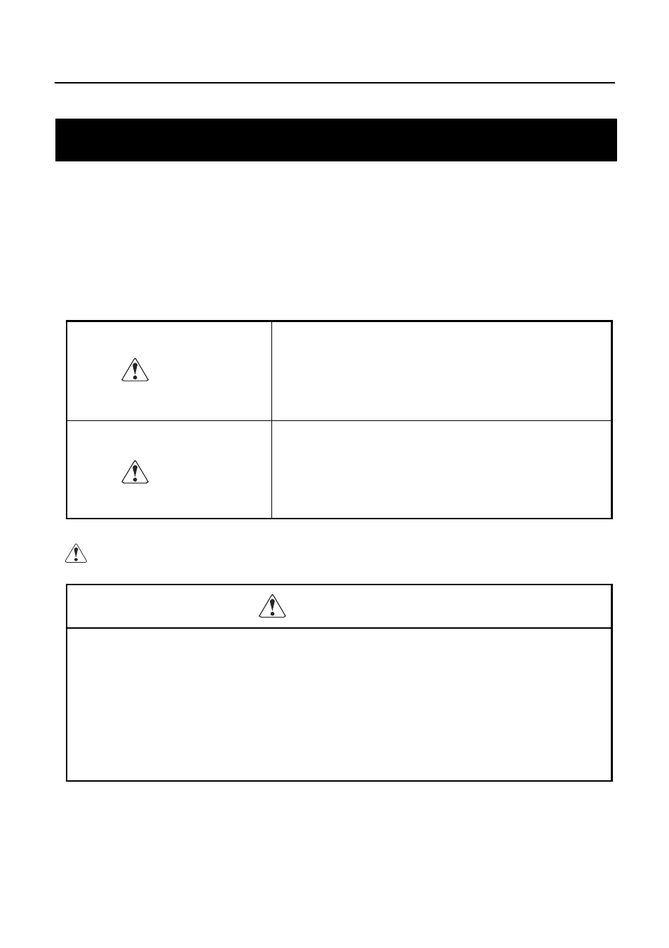 Cautions for safe use, Warning, Caution | Citizen Systems CBM-253 User Manual | Page 6 / 122