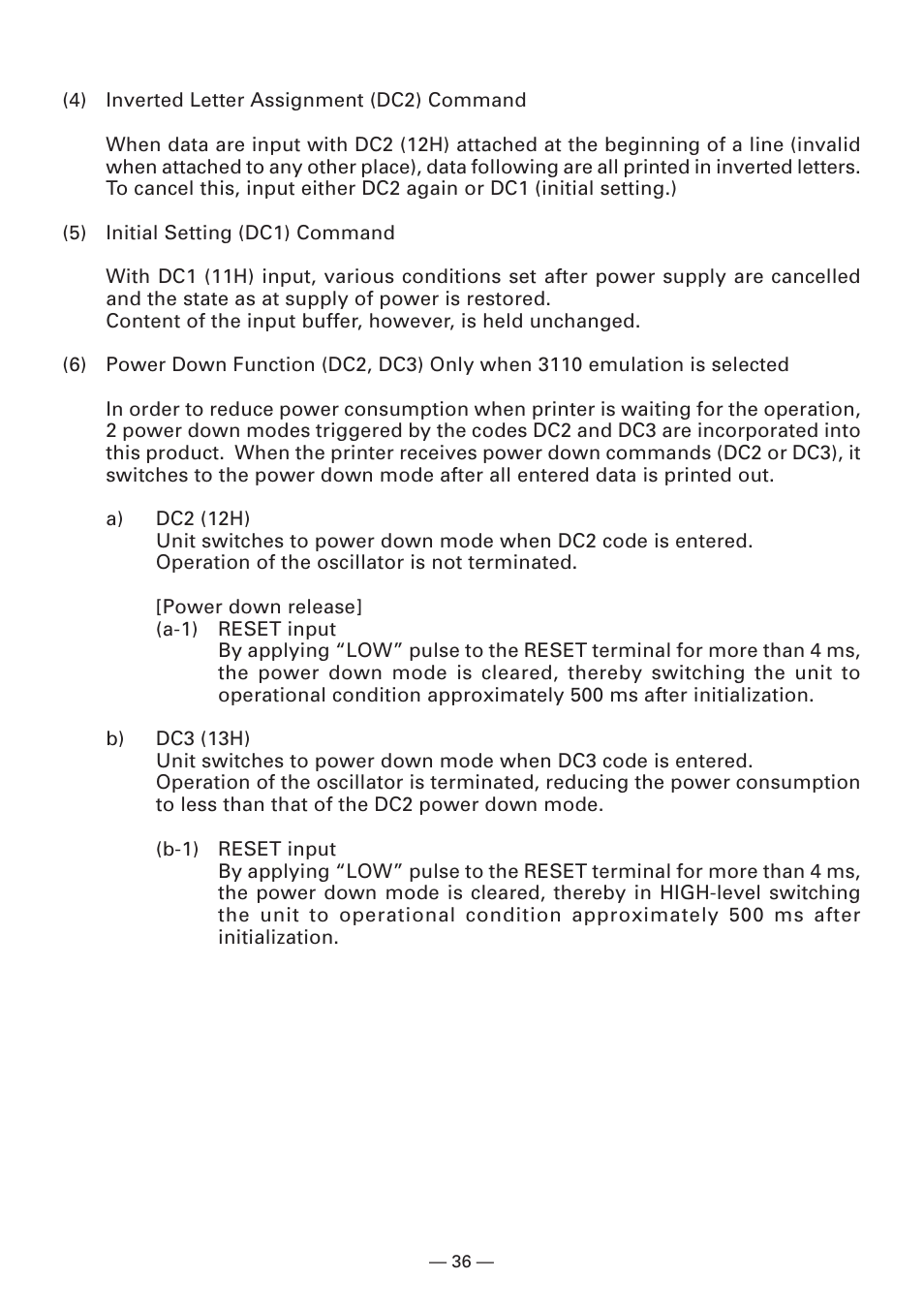 Citizen Systems CBM-910 Type II User Manual | Page 40 / 62