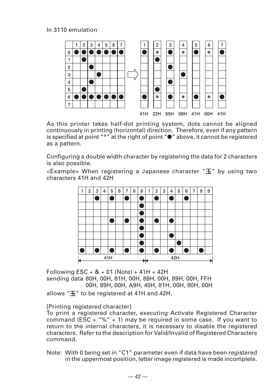 Citizen Systems CBM-910 Type II User Manual | Page 46 / 62