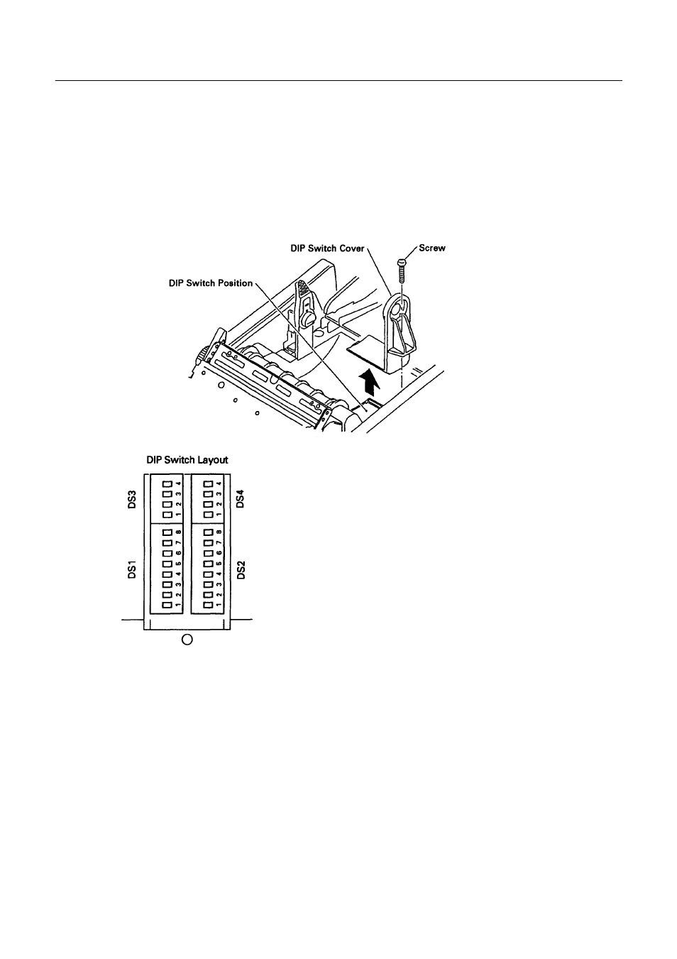 Setting of dip switches | Citizen Systems CBM-231 User Manual | Page 19 / 64