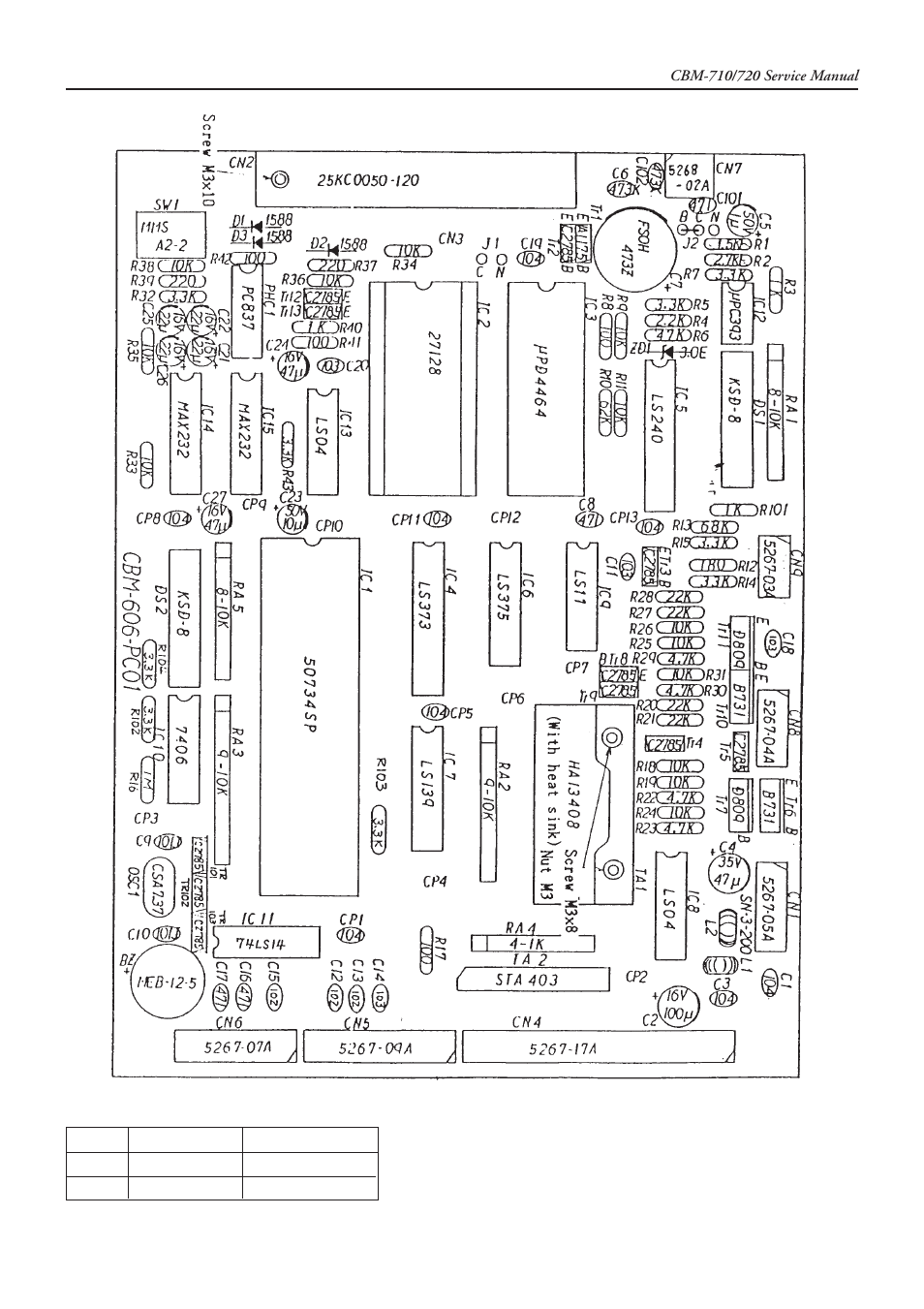 CITIZEN CBM-710 User Manual | Page 52 / 69