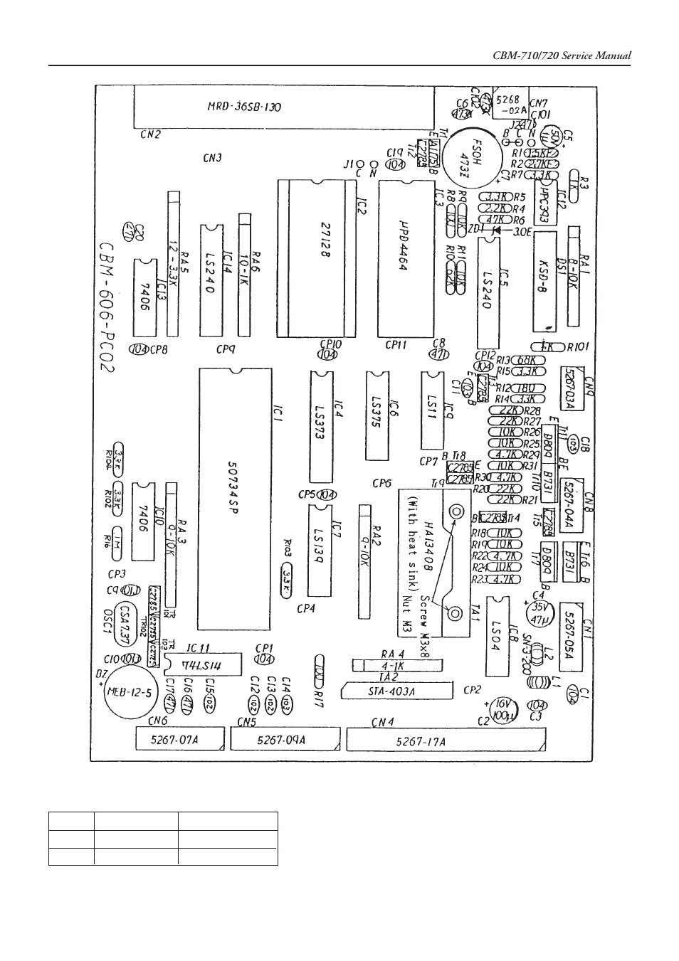 CITIZEN CBM-710 User Manual | Page 56 / 69