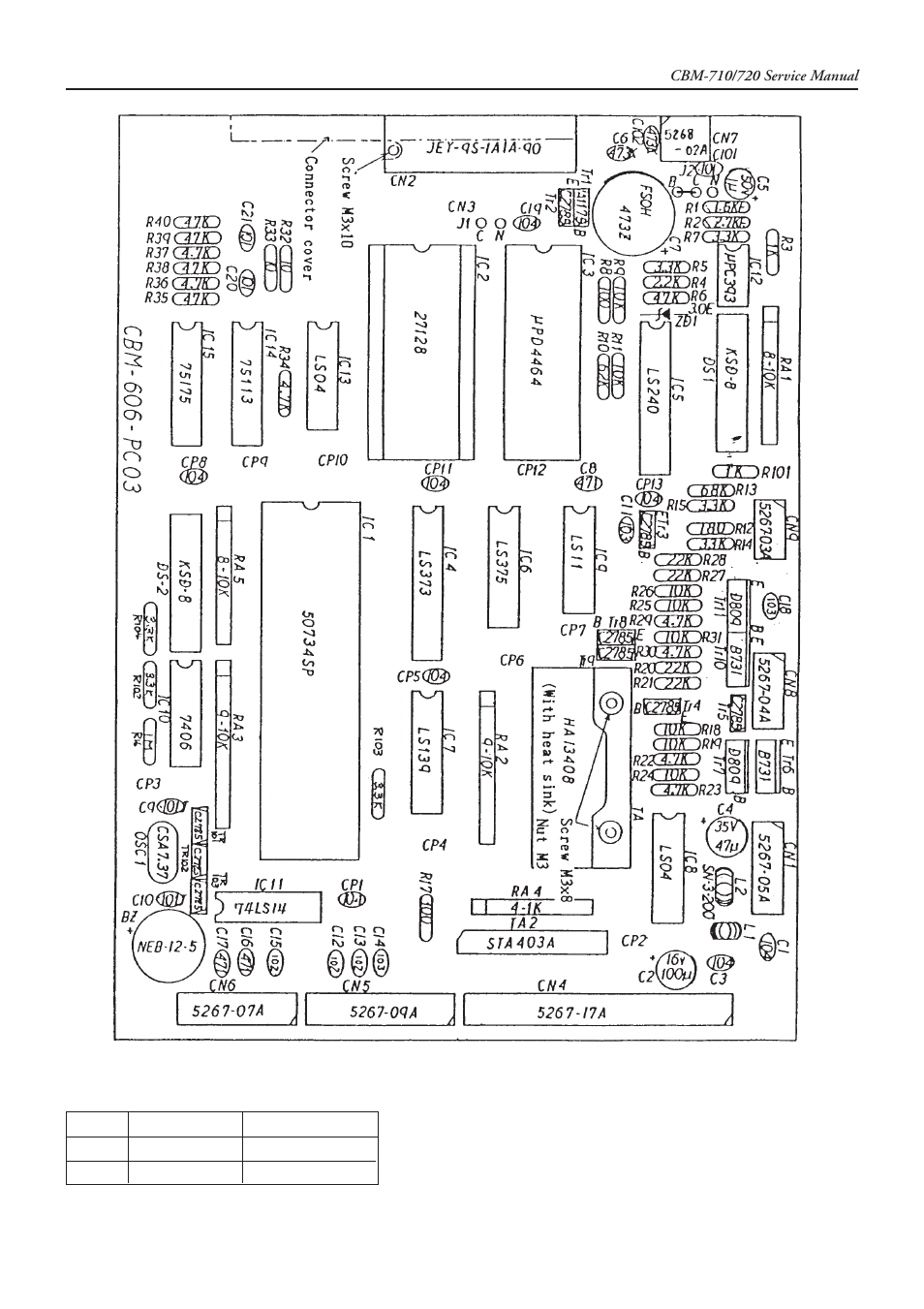 CITIZEN CBM-710 User Manual | Page 60 / 69