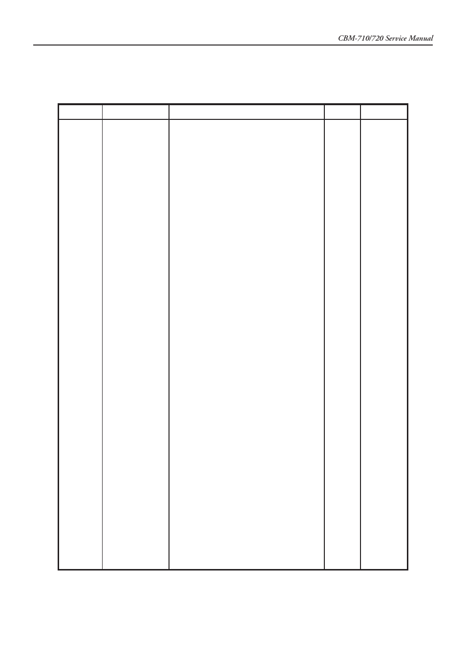 CITIZEN CBM-710 User Manual | Page 61 / 69